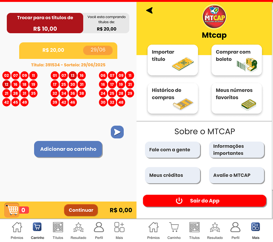 App instalado